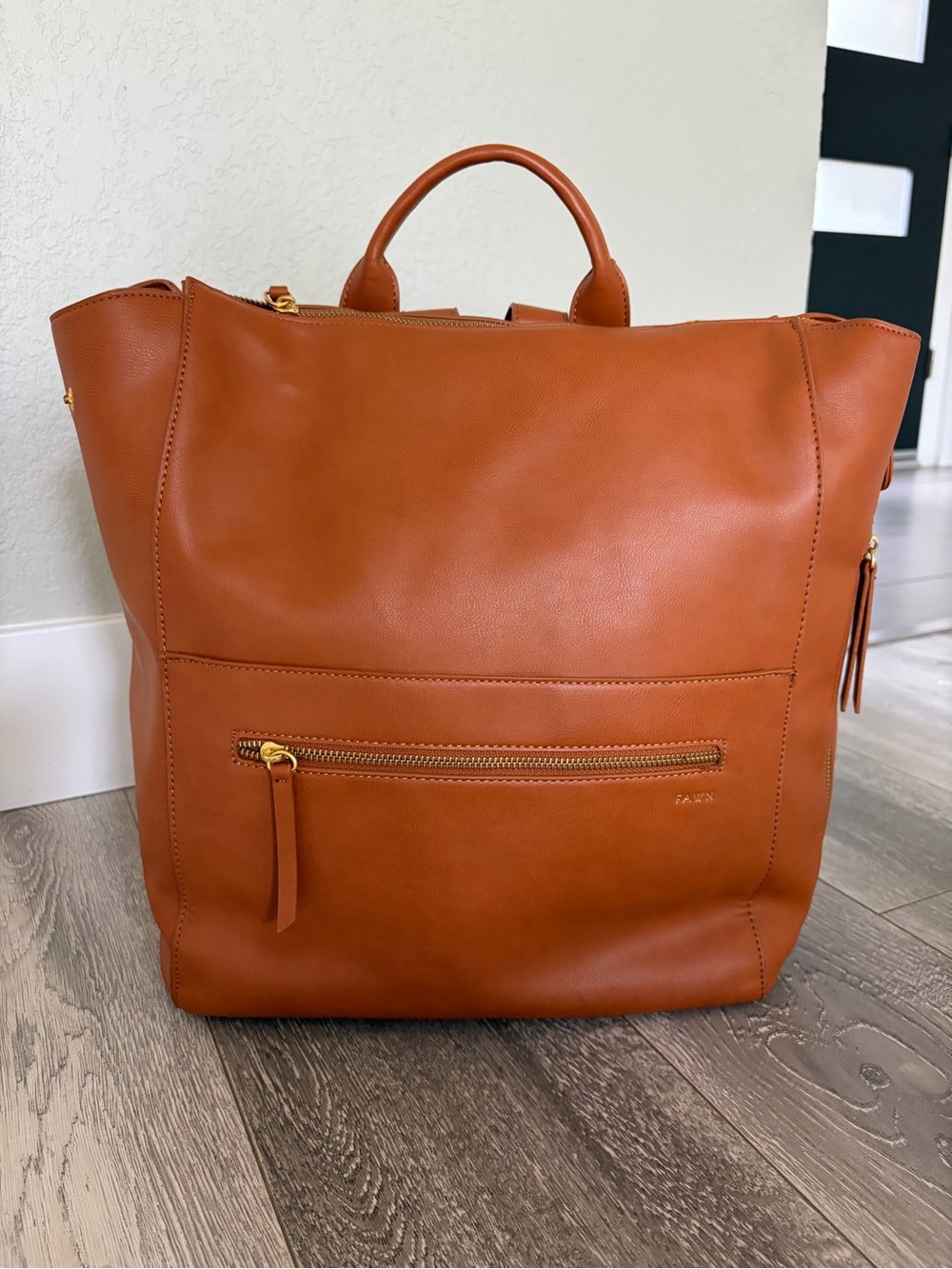FAWN Design Square Diaper Bag- Brown
